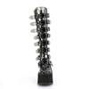 DemoniaCult - SWING815C Bottes de plateforme - Noir Product image
